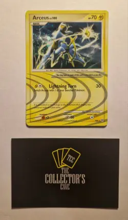 Arceus LV.100 AR6 Platinum Holo Card Pokemon TCG - Image 1