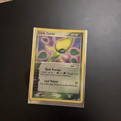 2004 Pokemon Hidden Legends Dark Celebi Holo #4/101 - Image 1
