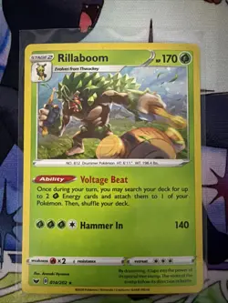 Rillaboom - (Cosmos Holo) 014/202 Promo Holo Pokemon TCG NM - Image 1