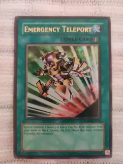 Yugioh! Emergency Teleport TDGS-EN053 Ultra Rare - Image 1