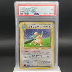 PSA 1 Dragonite No.149 GB Game Boy Promo 1998 Holo Japanese Pokemon Card 0482 - Image 2
