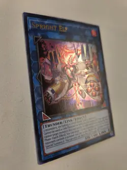 Spright Elf POTE-EN049 Ultra Rare Yugioh Power of the Elements Unlimited Mint - Image 2
