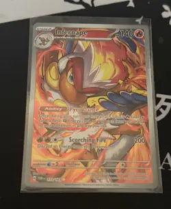 Pokemon Infernape 173/167 SV06 Twilight Masquerade Illustration Rare Holo Eng - Image 1