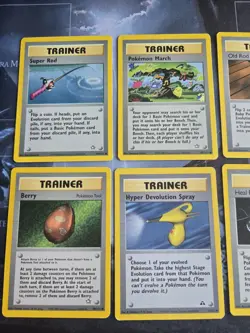 Neo Vintage Trainer 8-Card Lot Regular Genesis, Destiny, Revelation Pokemon -MP - Image 3