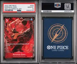 Roronoa Zoro OP01-025 PSA 10 Romance Dawn OP01 2022 One Piece Card - Image 3