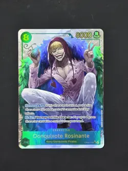One Piece CCG (Donquixote Rosinante | OP04-044 NM) SEC Alt Art Card TCG English - Image 1