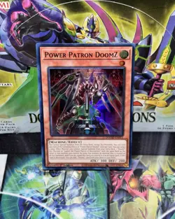 Yugioh! Power Patron DoomZ DOOD-EN011 SUPER RARE Doom of Dimensions PREORDER - Image 1