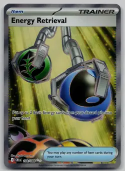 Energy Retrieval 108/086 Ultra Rare Chaos Rising Pokemon Holo Near Mint - Image 1