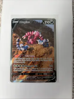 Pokemon TCG Cards Drapion V GG49/GG70 Crown Zenith Galarian Gallery Alt Art NM-M - Image 1