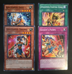Amazoness x4 Set Sage Trainee Fighting Spirit (DREV-EN030) - Common Yugioh - Image 1