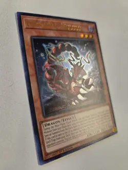 Dracotail Mululu JUSH-EN005 Ultra Rare Yugioh Justice Hunters 1st Edition Mint - Image 2