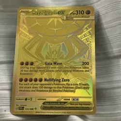 Pokemon TCG Perfect Order Hyper Rare Gold Mega Zygarde EX Full Art 124/088 - Image 2