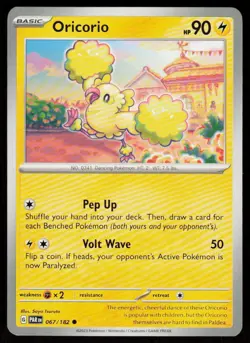 Oricorio 067/182 Common Paradox Rift Pokemon Near Mint - Image 1
