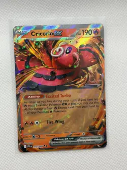 Oricorio ex 018/094 Double Rare Phantasmal Flames Pokemon Holo Near Mint - Image 1