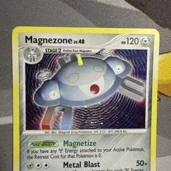 Pokemon Magnezone Holo Rare Diamond and Pearl 8/130 LP Holo - Image 3
