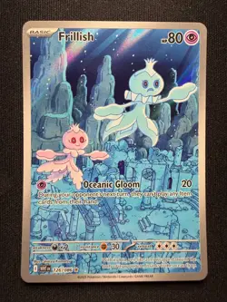 Pokemon TCG Frillish 126/086 - Illustration Rare - White Flare - NM - Image 2
