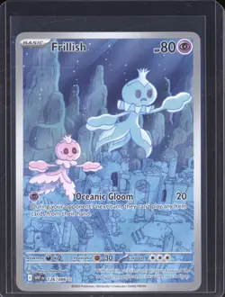 Frillish 2025 Pokemon White Flare WHT 126/086 Illustration Rare - Image 1
