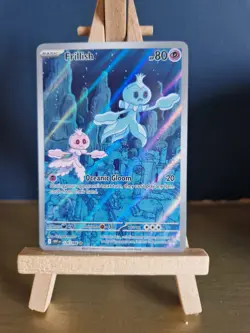 Pokemon TCG Frillish Holo Card White Flare Illustration Rare 126/086 - Image 1