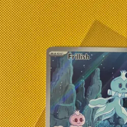 Pokemon TCG Frillish Holo Card White Flare Illustration Rare 126/086 - Image 2
