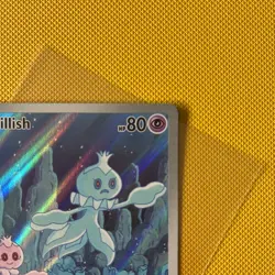 Pokemon TCG Frillish Holo Card White Flare Illustration Rare 126/086 - Image 3