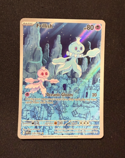 Pokemon TCG Frillish 126/086 Illustration Rare – S&V White Flare Set – Near Mint - Image 2