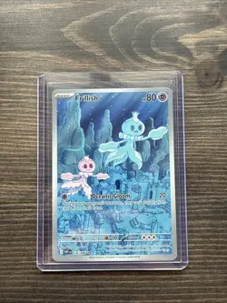 Pokemon TCG White Flare Frillish Card 126/086 English Illustration Rare - Image 1