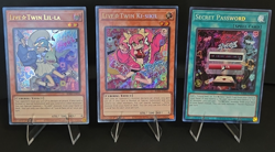 Yugioh Live Twin x3 Set Lil-La Ki-Sikil Secret Password Ultra Secret Rare RA04 - Image 1