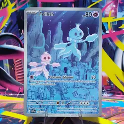 Frillish 126/086 Illustration Rare 2025 TCG Pokemon White Flare - Image 3