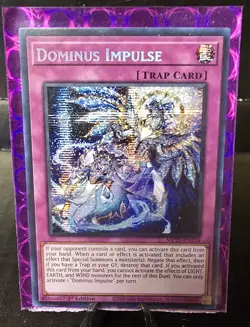 Yugioh Dominus Impulse MP25-EN116 Prismatic Secret Rare 1st Ed Near Mint - Image 4