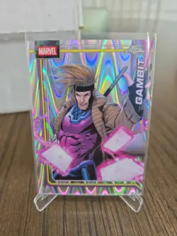 2026 Topps Chrome Marvel Gambit X-Men Raywave Refractor - Image 1
