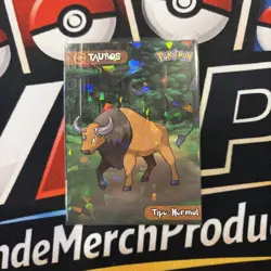 Rare Full Art Pokemon Ultra Tauros Card Peru Exclusive Low Pop - Image 1