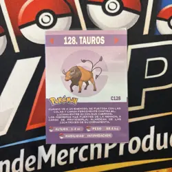 Rare Full Art Pokemon Ultra Tauros Card Peru Exclusive Low Pop - Image 2