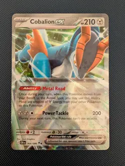 Cobalion EX 064/086 Chaos Rising NM Pokemon TCG - Image 1