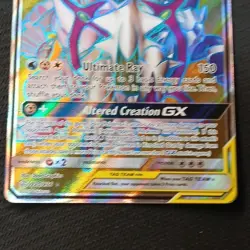Pokemon TCG Arceus & Dialga & Palkia GX 220/236 TAG TEAM Full Art Holo - Image 4