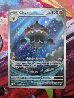 Pokemon TCG Chaos Rising Claydol Illustration Rare #92 - Image 1