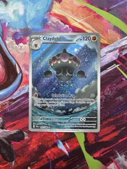 Pokemon TCG Chaos Rising Claydol Illustration Rare #92 - Image 2