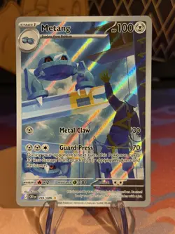 Pokemon TCG - Metang 094/086 Chaos Rising Illustration Rare - NM - Image 1