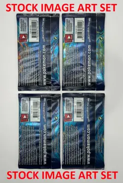 Pokemon XY Evolutions Unlimted Edition Booster Pack x4 Factory Sealed Art Set - Image 2