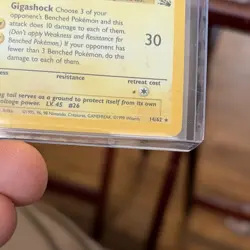 Pokemon TCG Raichu 14/62 Fossil Holo Rare Unlimited 1st edition pokemon rare - Image 2