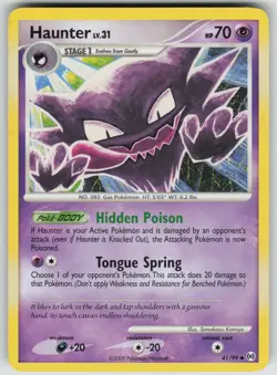 Haunter 41/99 Uncommon Arceus Pokemon Moderately Played - Image 1