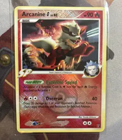 Pokemon TCG Arcanine G 15/147 - Supreme Victors Holo League Promo Light Play LP - Image 1