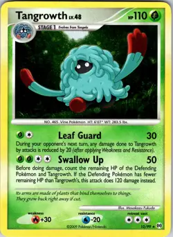 Tangrowth 10/99 Arceus Pokemon LP Holo - Image 1