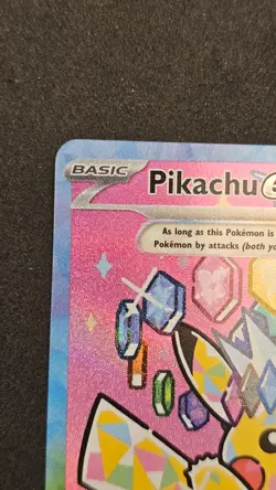 Pokemon TCG Pikachu ex 277/217 Ascended Heroes SIR Special Illustration Rare NM - Image 2