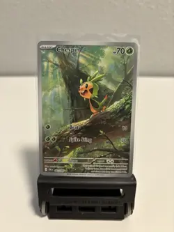 Chespin 87/86 Illustration Rare Pokemon Chaos Rising - Image 1