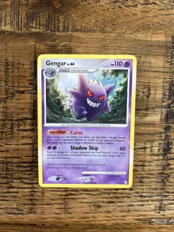 Gengar 16/99 Non Holo Raw Pokemon Arceus Card - Image 1