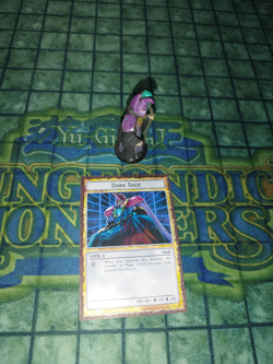 Yugioh Dungeon Dice Monsters Dark Sage custom figure card! DDM - Image 3