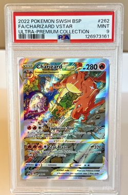 2022 Pokemon SWSH BSP FA/Charizard VSTAR Ultra Premium Collection #262 PSA 9 - Image 1