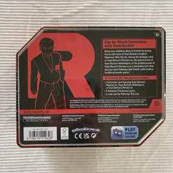 2025 Pokemon Trading Card Game Destined Rivals Team Rocket Tin Persian SEALED - Image 2