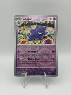 Pokemon TCG Gengar 094/165 SV Scarlet & Violet 151 Rare ReverseHolo - Image 1
