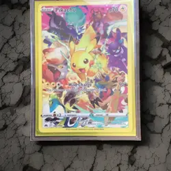 Pokemon TCG Pikachu 160/159 Secret Rare Holo - SWSH Crown Zenith EN Basic - Image 1